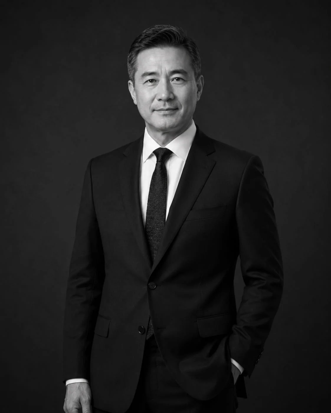 Male senior law firm partner portrait