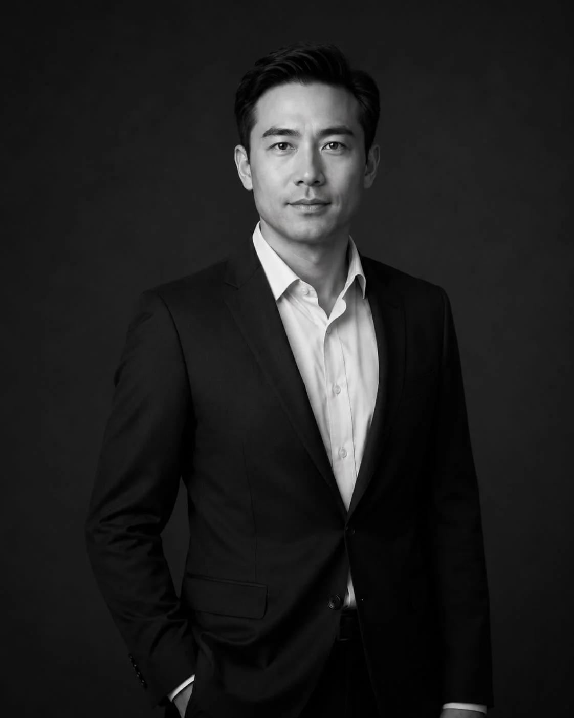 Male associate lawyer portrait